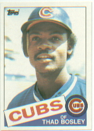 1985 Topps Baseball Cards      432     Thad Bosley